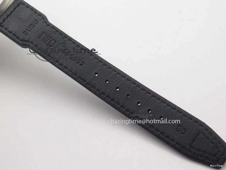 MIROTIME 0401 Timeless Big Pilot Real PR IW500901 ZF 1:1 Best Edition On Black Leather Strap A 7340